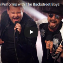 James Corden Performs with The Backstreet Boys