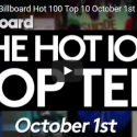 Early Release! Billboard Top 10 October 1st 2016 Countdown | Official