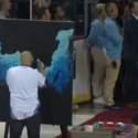 Watch artist “Paint” the National Anthem!