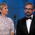 Kristen Wigg, Steve Carell share hilarious moment at the Golden Globes | VIDEO