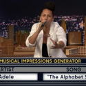 Wheel of Musical Impressions with Alicia Keys & Jimmy Fallon